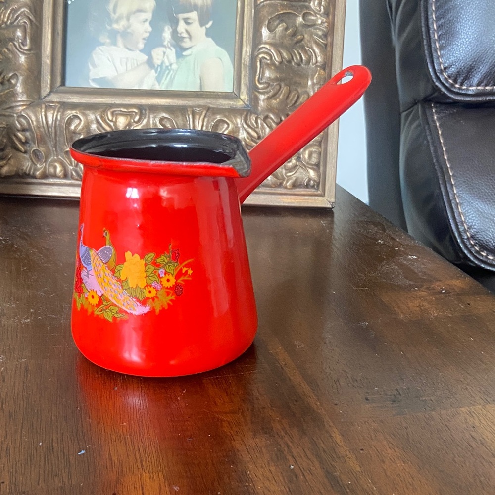 Vintage Turkish coffee kettle. great condition.